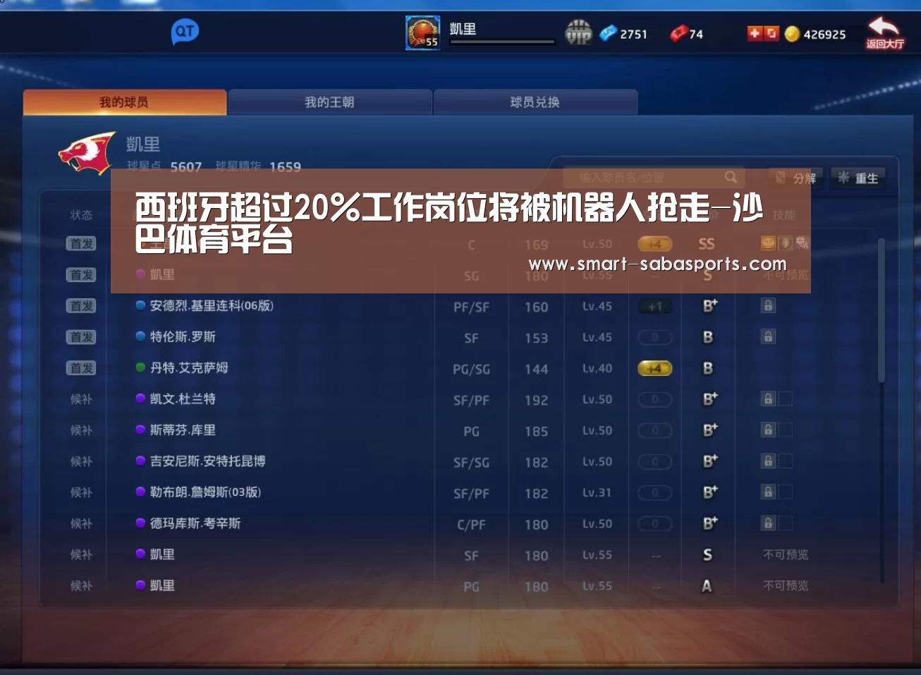 西班牙超过20%工作岗位将被机器人抢走-沙巴体育平台(图2) 沙巴足球